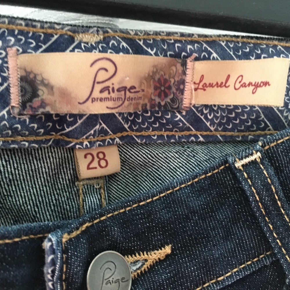 Brand spanking new!  Paige, Laurel Canyon Jeans